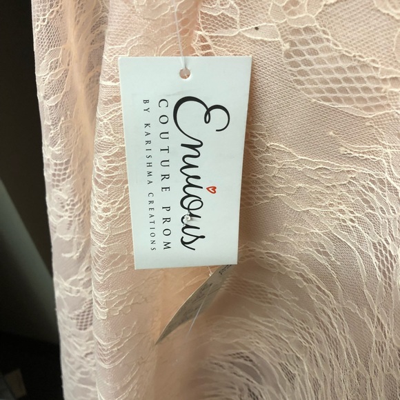 Just lowered price on all formals Stunning High Low Formal Wear Gown Pink size 0 - Picture 8 of 13